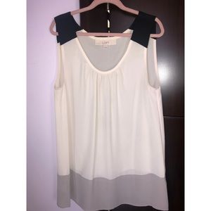 Sleeveless blouse